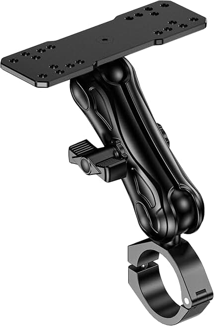 Aluminum Fish Finder Mount for 1.5" to 2" Rails