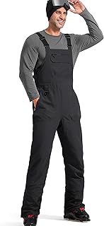 Men's Waterproof Insulated Snow Bibs