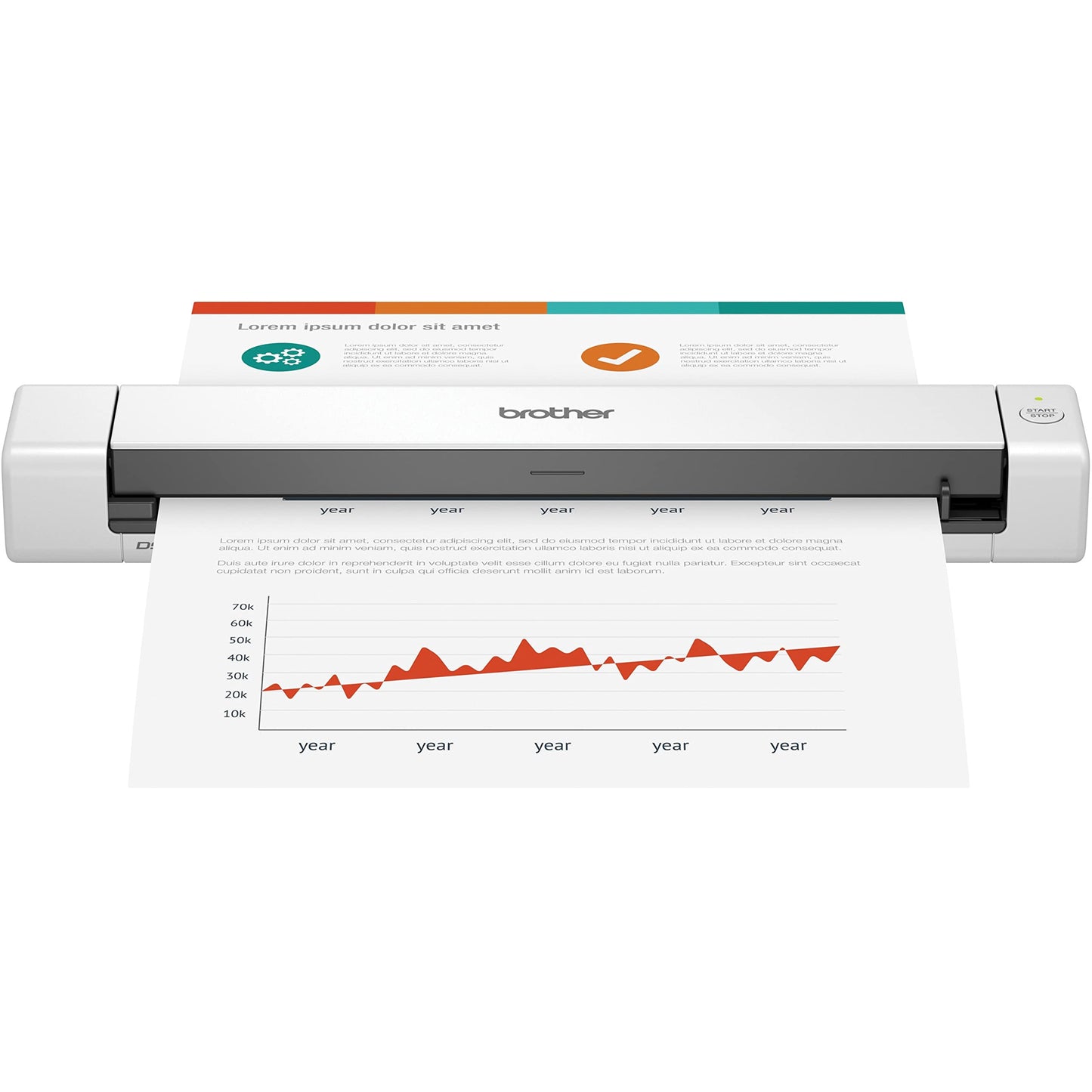 DS-640 Compact Mobile Document Scanner