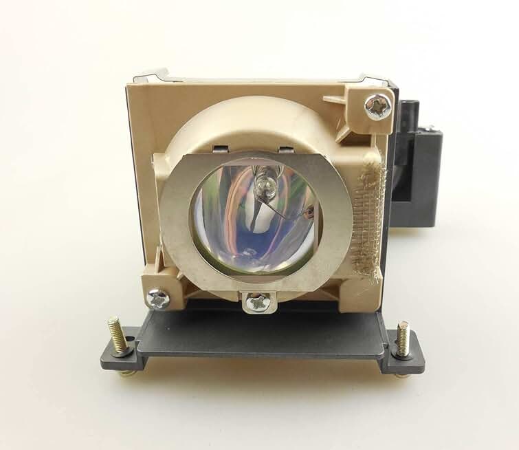 Replacement projector lamp bulb with housing for XD200U