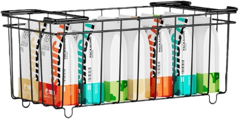 Wire Storage Baskets for Kitchen Organization