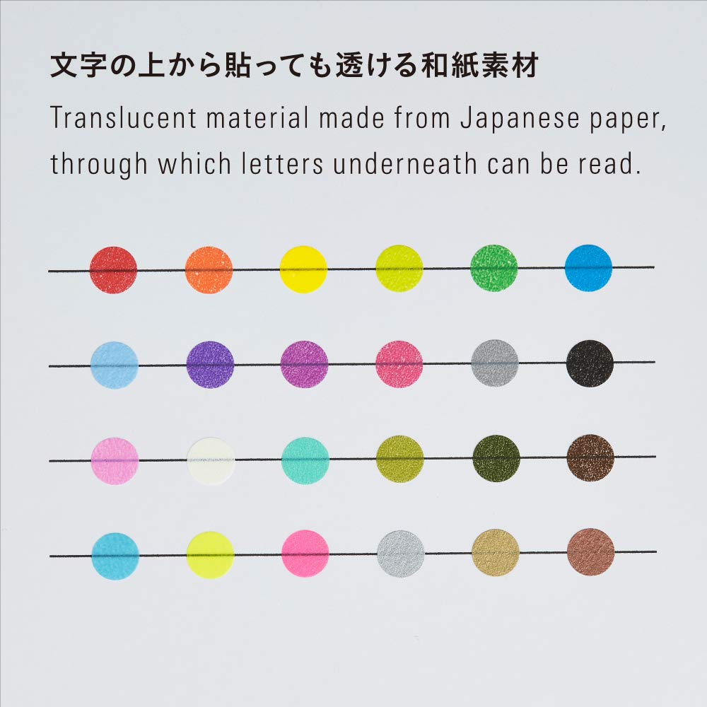 Masking Tape Patches, 0.3" diameter, 60 dots per sheet