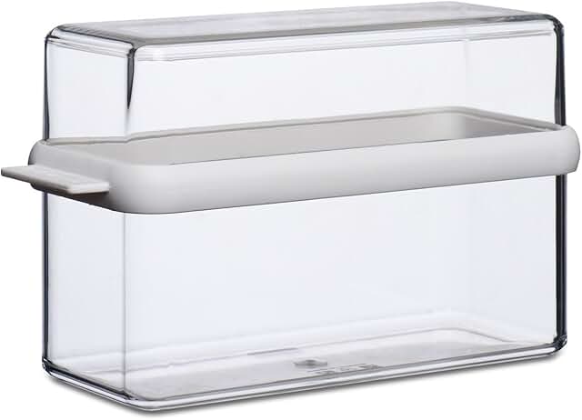 Stora Toast Box, White, 21.7 x 9 x 12.8 cm