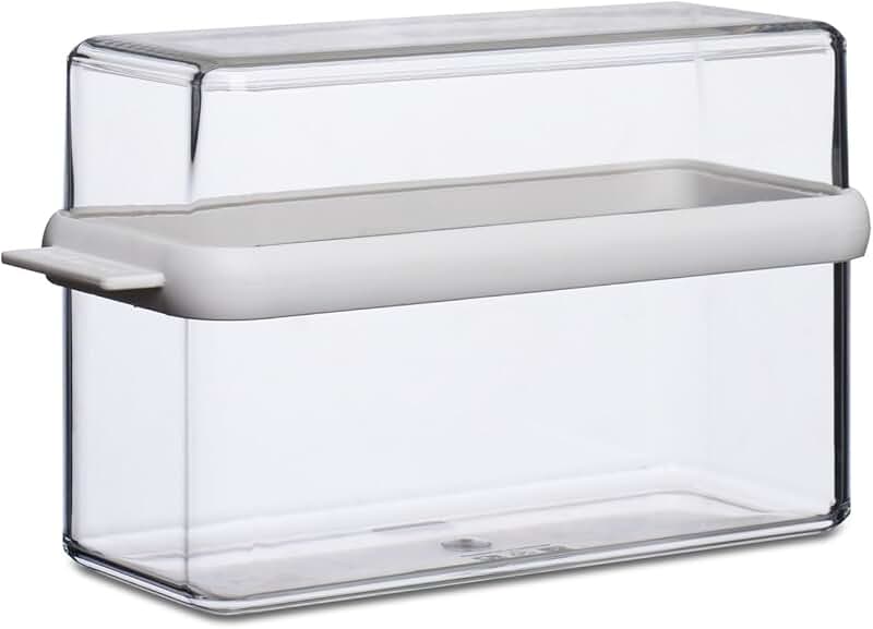 Stora Toast Box, White, 21.7 x 9 x 12.8 cm