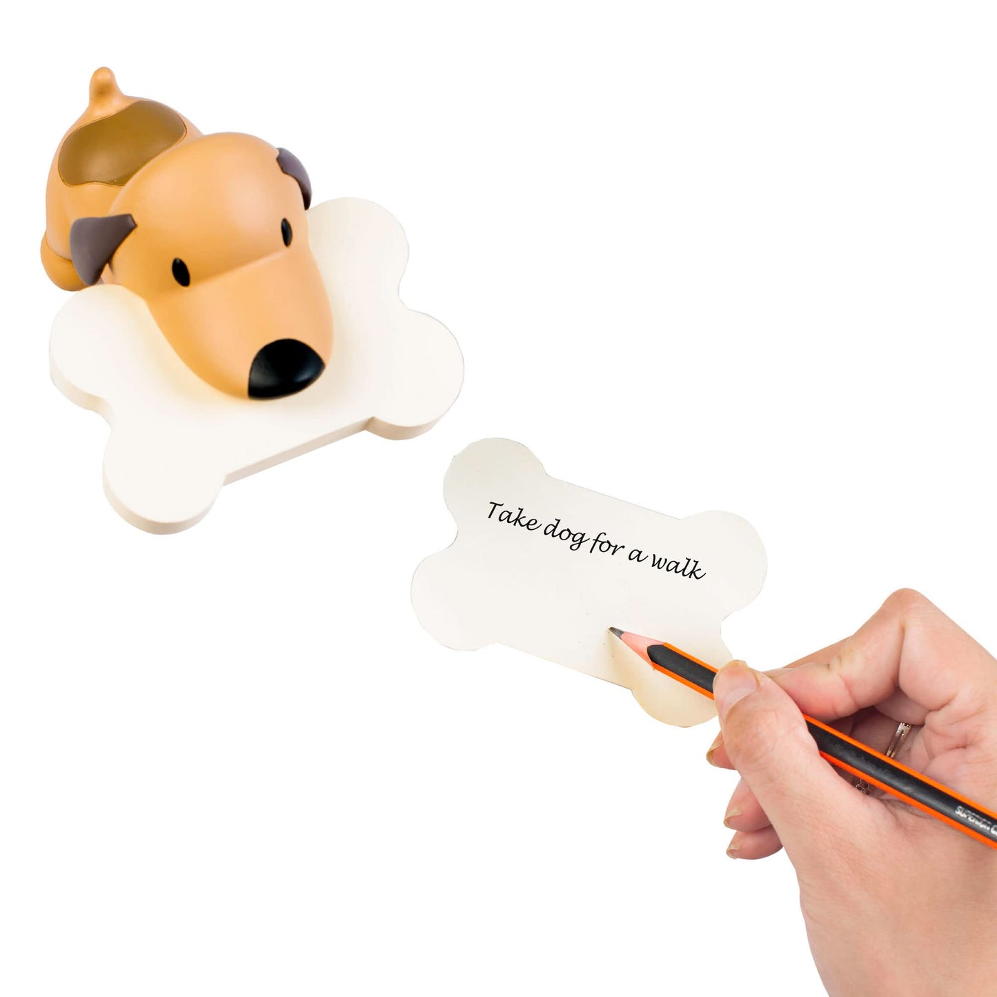Dog-shaped Sticky Note Holder for Desk