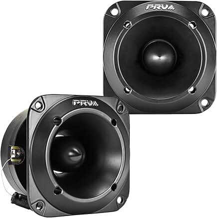 Pair of 3-inch titanium bullet tweeters, 240W, 8 Ohm