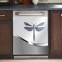 Farmhouse Dragonfly Dishwasher Magnet Cover