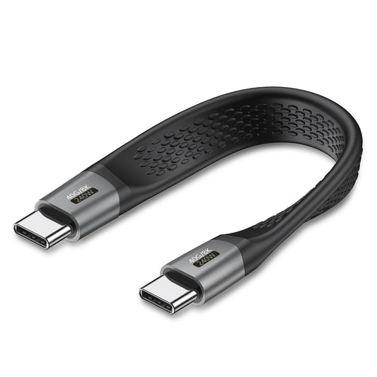 5-inch USB C Cable with 40Gbps Data and 240W Charging