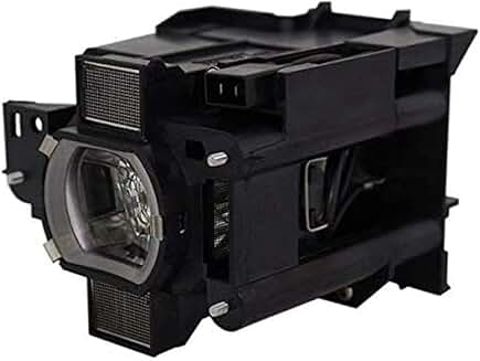 Replacement lamp with housing for projector