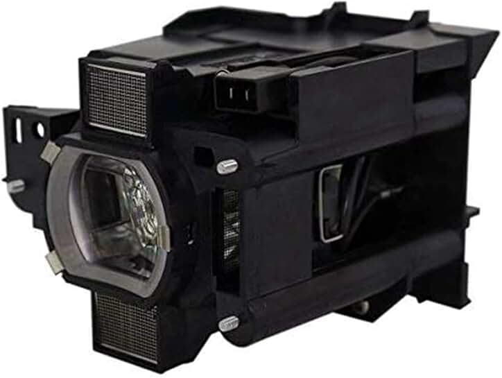 Replacement lamp with housing for projector