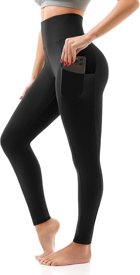 High Waisted Pockets Leggings for Women
