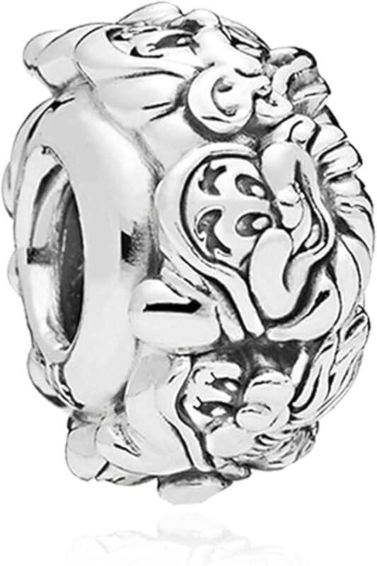 Sterling Silver Animal Charm Pendant for Jewelry