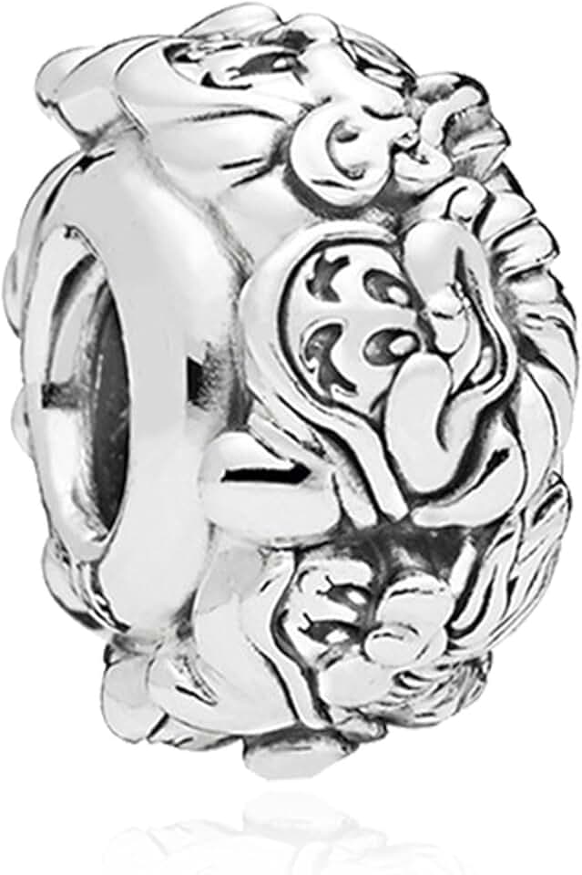 Sterling Silver Animal Charm Pendant for Jewelry