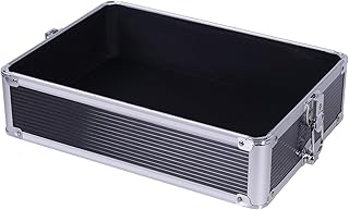 Black removable divider tray for makeup train case
