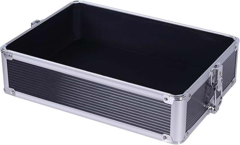 Black removable divider tray for makeup train case