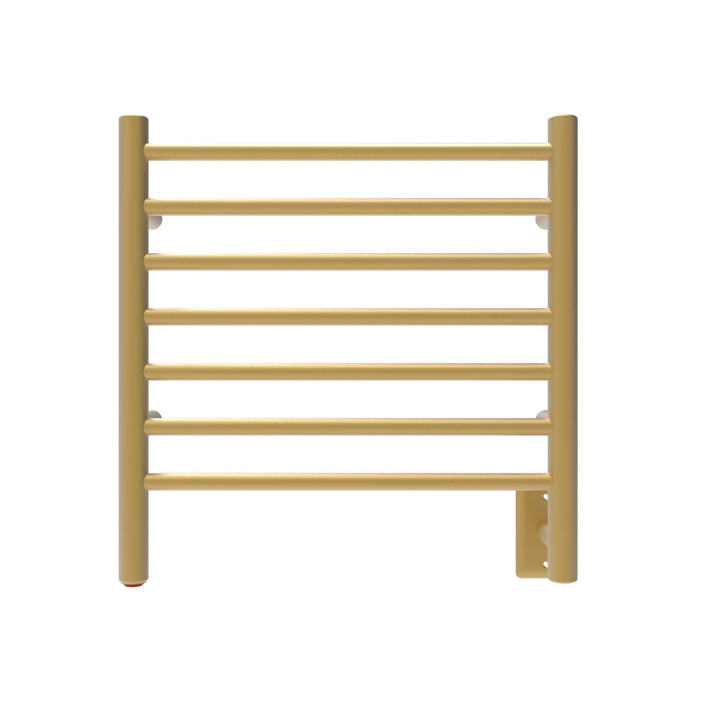 Radiant Small RWHS-SSB 7-Bar Plug-in with Hardwire Kit Towel Warmer in Br