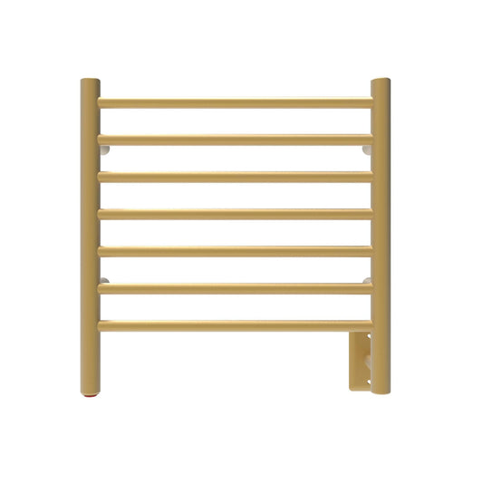 Radiant Small RWHS-SSB 7-Bar Plug-in with Hardwire Kit Towel Warmer in Br