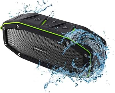 Portable Waterproof Bluetooth Speaker with Long Battery