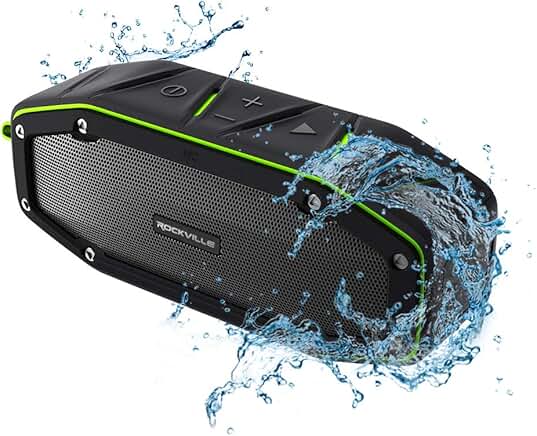 Portable Waterproof Bluetooth Speaker with Long Battery