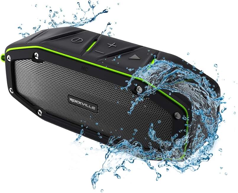 Portable Waterproof Bluetooth Speaker with Long Battery
