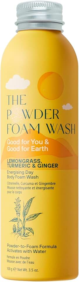 Energizing Body Wash with Turmeric and Ginger, 100 Washes