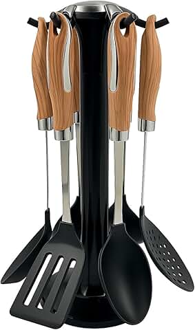 6-Piece Kitchen Utensil Set with Stand