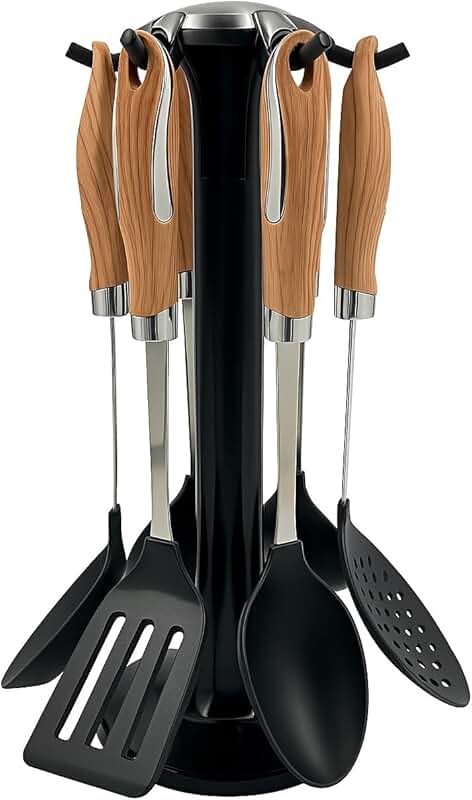 Pink 18-Piece Silicone Kitchen Utensil Set