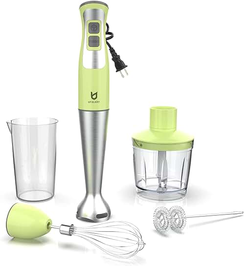5-in-1 Hand Blender with Grinder and Frother