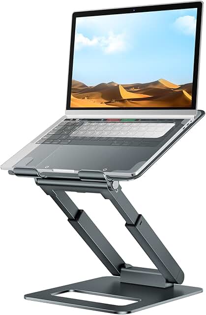Adjustable Telescopic Laptop Stand for Desk