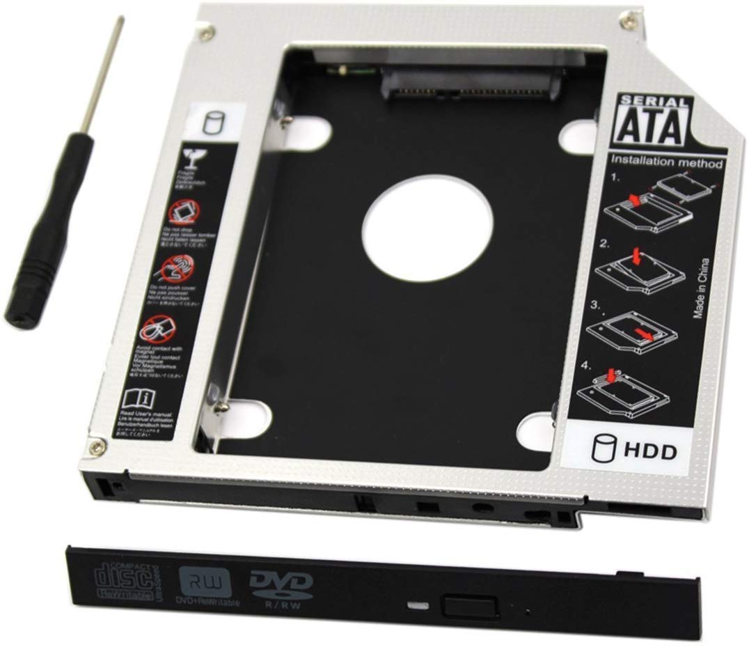 9.5mm SATA SSD/HDD Caddy Adapter Tray