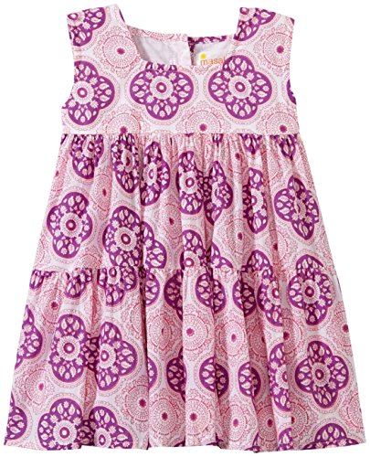 Baby Girls' Medallion Gypsy Dress Bdr0002, Purple, 3-6 Months