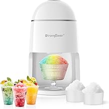 Electric Snow Cone Shaved Ice Machine for Kids and Parties