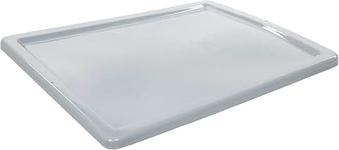 Gray 2 Cu. Ft. Stackable Storage Tote