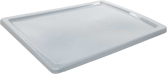 Gray 2 Cu. Ft. Stackable Storage Tote