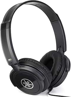 Black Dynamic Closed-Back Headphones