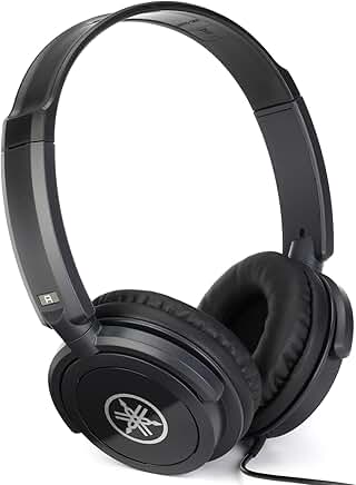 Black Dynamic Closed-Back Headphones