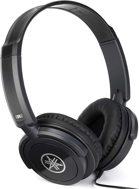 Black Dynamic Closed-Back Headphones