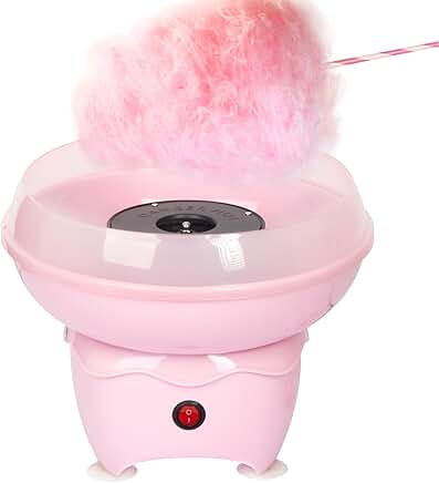 Mini Cotton Candy Maker with Sticks and Scoop