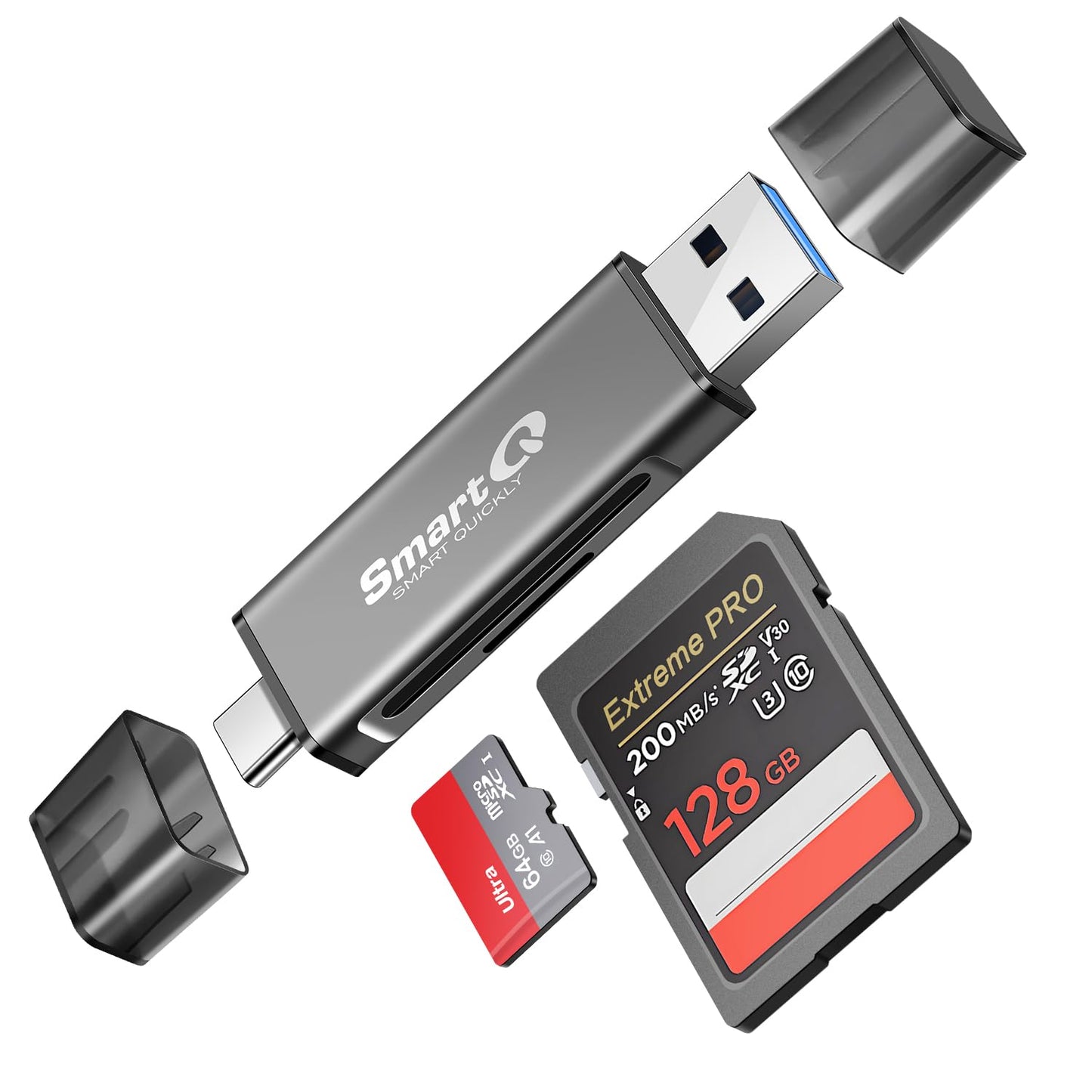USB C SD Card Reader and Memory Card Adapter
