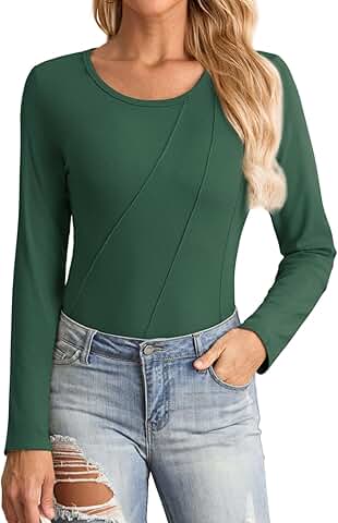 Women’s Long Sleeve Casual Blouse with Pleats