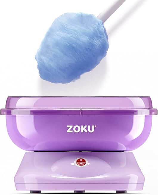 Countertop Cotton Candy Maker with 10 Paper Cones