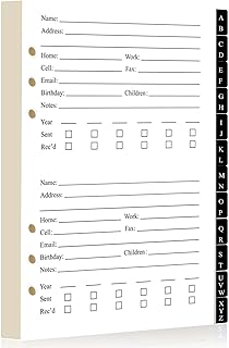 Refillable Address Book with 236 Large Print Pages
