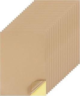 50 Sheets Printable Sticker Paper, 8"x12" A4, 250gsm