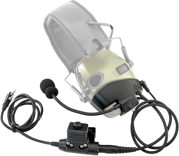 Microphone and PTT for Impact Sports Headphones