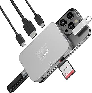 Magnetic M.2 NVMe Enclosure with Cooling Fan and 7-in-1 USB C Hub
