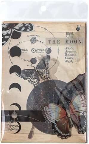 Vintage Space Paper, 96 Sheets, Retro Galaxy Design