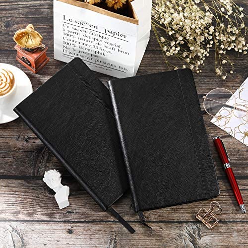 Two Classic Ruled Notebooks with Hard Cover