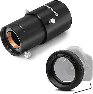 Metal T-Ring Adapter for Canon DSLR with 2-inch Universal Adapter