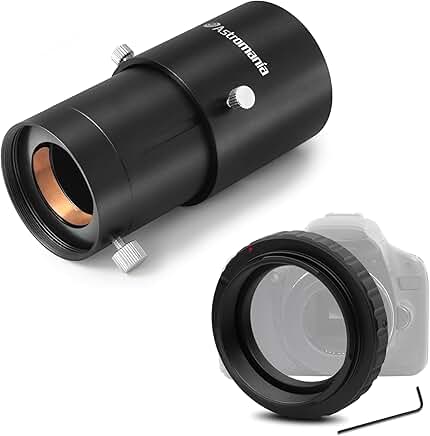 Metal T-Ring Adapter for Canon DSLR with 2-inch Universal Adapter