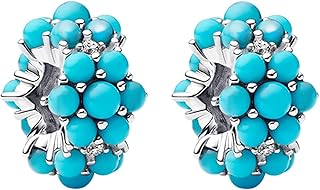 Two Sterling Silver Clip Charms with Pink Cubic Zirconia